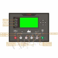 LIXiSE LXC6120N contrôleur de groupe électrogène diesel AMF contrôleur de démarrage automatique LCD pièces de groupe électrogène panneau de circuit imprimé électronique