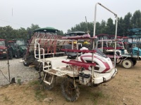 Machine à repiquer le riz à quatre roues motrices Diesel Yanmar, avec une sécurité élevée, adaptée à diverses applications agricoles