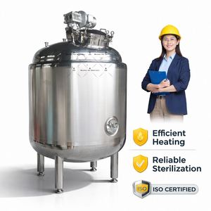ถังพาสเจอร์ไรซ์ขนาด 100 ลิตร 150 ลิตร 200 ลิตร 300 ลิตร 500 ลิตร 1000 ลิตร 2000 ลิตร เครื่องพาสเจอร์ไรซ์นม เครื่องพาสเจอร์ไรซ์สำหรับนมและผลิตภัณฑ์นม - Product Image 5