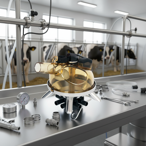 Bomba de Vacío Automática de Alta Potencia 240CC 350CC para Recolección de Leche de Vaca, Accesorios para Máquina de Ordeño de Uso Agrícola, Marca <span class=keywords><strong>Altay</strong></span> - Product Image 1