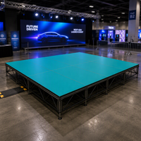Scène d'assemblage en aluminium, plateforme de scène, scène de mariage, petite scène de concert – Fournisseur direct usine