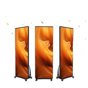 Écran d'affiche LED ultra-mince à trois volets, modèle P3 à économie d'énergie avec système d'information CMS à pas de pixels de 2.5mm - Product Image 6