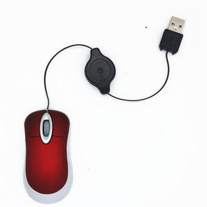 <span class=keywords><strong>Souris</strong></span> <span class=keywords><strong>filaire</strong></span> USB D1474 mini 0,8 m/80 cm rétractable à suivi optique en stock - Product Image 4