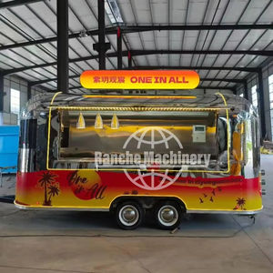 Camión de Comida para Catering Totalmente Equipado, Remolques de Tacos, Cocina Móvil, Carrito de Pizza, Café, Helados, Camión de BBQ, Remolque de Comida Móvil Económico - Product Image 1