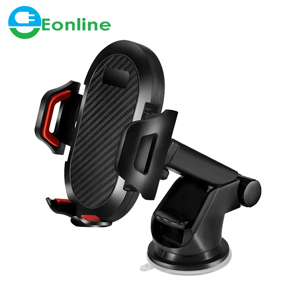 Eonline Sucker Auto Telefoon Houder Mount Stand Gps Telefon Mobiele Mobiele Ondersteuning Voor Telefoon 15 14 Pro Max X 7 8 Xiaomi Huawei Samsung