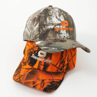 Gorra de Béisbol de Moda con 6 Paneles, Bordada con Gráficos de Camuflaje, al por Mayor