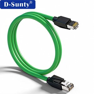 High Speed Cat6A M12 X Coded to RJ45 SSTP Industrial Cable 26AWG 24AWG Solid Copper CE ROHS for <b>Camera</b> - Product Image 3