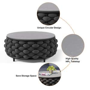 Outdoor Rattan <b>Set</b>, Hotel Outdoor Furniture, Garden Furniture, Aluminum Outdoor <b>Sofa</b>, Modern Woven Patio <b>Set</b> - Product Image 6