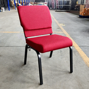 L'église en acier en métal de verrouillage résistante préside la chaise de prière de chaire d'église de coussin confortable - Product Image 1