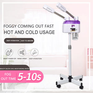 Appareil de soin du visage à vapeur, pulvérisateur à double tête chaud et froid, renouvellement de la peau, rafraîchissement, brume faciale, <span class=keywords><strong>machine</strong></span> de beauté à vapeur - Product Image 3