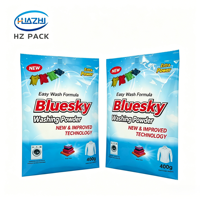 Individuell bedruckte, laminierte Metall-Rückseitenversiegelungsbeutel für Waschmittelpulver, Waschseife, 500g, 800g, 1kg, 2kg, 3kg, PET, VMPET, PE, OEM