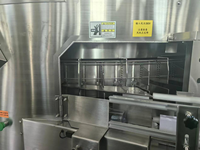 Machine spéciale d'agencement de bouteilles pour usine de boissons 20000BPH 3.5kW contrôlée par PLC, film/plastique, acier inoxydable 304, brevetée