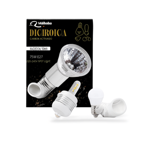 Lampadina Alogena Dicroica 50mm 75W E27 220-240V Faretto - Product Image 2