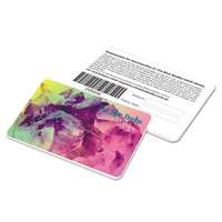Kartu ID PVC NFC RFID Kustom dengan Pencetakan Foto & Nomor Tahan Air untuk Kontrol Akses & Keanggotaan