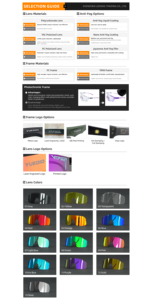 OEM/ODM occhiali tattici di sicurezza PC lenti resistenti agli urti certificate ANSI Z87 EN166 occhiali di sicurezza 100% occhiali protettivi UV - Product Image 4