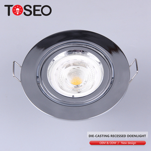 Luz descendente <span class=keywords><strong>Led</strong></span> empotrada redonda para interiores, accesorio empotrado de aluminio de fundición a presión, Gu10 <span class=keywords><strong>Mr16</strong></span> - Product Image 3