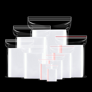 小型重型透明可重新闭合聚3x5拉链袋4mil拉链袋塑料可重复密封4x4拉链袋 - Product Image 4