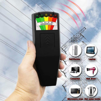 Detektor bidang 5 LED genggam, peralatan penguji EMF Meter Berburu Hantu