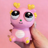 Jouets anti-stress en silicone Dragon à yeux bouffants, créatifs et amusants, vente en gros, jouet anti-stress Dragon mignon et amusant, très demandé