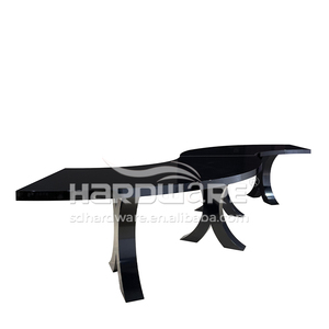 Nhà Máy Hiện Đại Đám Cưới Hoàng Gia Tổ Chức Sự Kiện Trang Trí MDF Nửa Trăng Trang Phục Chính Thức Bàn Ăn Đặt Sang Trọng Cho 6 Để 20 Ghế - Product Image 5