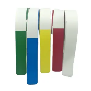 ขายส่งว่างเปล่าความร้อนทิ้งข้อมือวงพิมพ์โดยเครื่องพิมพ์เลเซอร์ม้วนเหตุการณ์สร้อยข้อมือครั้งเดียวในใช้ในสต็อก - Product Image 1