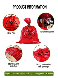 Sacchetti per Rifiuti Biologici Pericolosi per Autoclave, per la Lavorazione e lo Smaltimento di Materiali Biologici Pericolosi da Laboratorio - Product Image 6