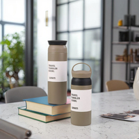Gobelet isotherme en acier inoxydable 304, 350 ml, 500 ml, tasse de voyage sous vide pour cadeaux d'entreprise, événements en plein air et vente au détail
