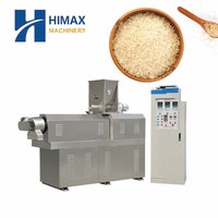 Machines de fabrication de riz artificiel fortifié lignes de traitement du riz miracle konnyaku extrudeuse de riz Konjac Shirataki