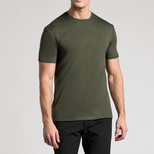 Camiseta Deportiva de Alta Calidad, Tejida en <span class=keywords><strong>Algodón</strong></span> y Poliéster, Cuello Redondo, Manga Corta, Corte Regular, Ecológica, de Secado Rápido, Transpirable, Estilo Boxy - Product Image 5