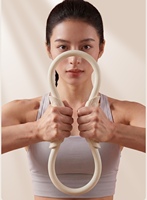 Anillo de Pilates Mágico con Doble Agarre, Ligero, Duradero, con Logotipo Personalizado, para Fisioterapia y Gimnasio