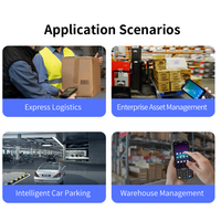 Terminal de collecte de données mobile Android avec clavier, protection industrielle IP68, PDA portable JINGXIN