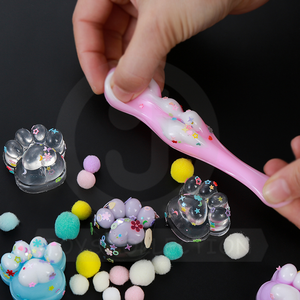 Vente en gros multi-tailles disponible Taba Squishy Cat Paw Squeeze Toy Unisex Décompression Pinch Mochi - Product Image 4