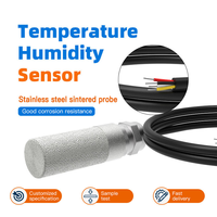 Capteur d'humidité SHT40, sortie numérique I2C RS485, capteur de température, sonde en acier inoxydable, précision 0,1°C, irrigation précise