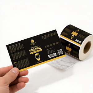 <b>Sticker</b> Printing Adhesive Labels Supplier Custom Barcode <b>Roll</b> Label <b>Sticker</b> Wholesale Customization - Product Image 2