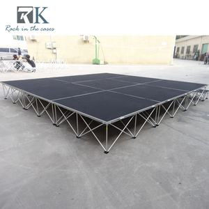 Scène de spectacle pliable en aluminium pour groupes musicaux - Plateforme de scène simple en promotion - Product Image 6