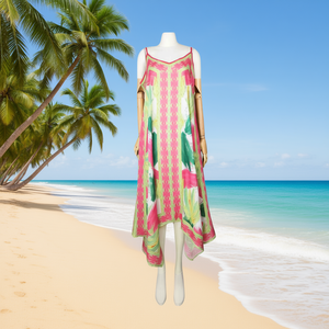 Buonic Copricostume da Spiaggia Estivo da Donna, Tunica Casual 50x108cm, Colori Assortiti - Product Image 2