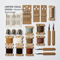 Kit de matériaux et d'accessoires pour tailleur sur mesure, ensemble d'outils de tailleur écologiques, fournitures de couture unifiées pour les grossistes