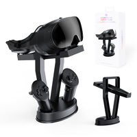 Support universel pliable pour casque VR pour Meta Quest/Steam Deck/support de bureau pour lunettes et manettes de jeu VR
