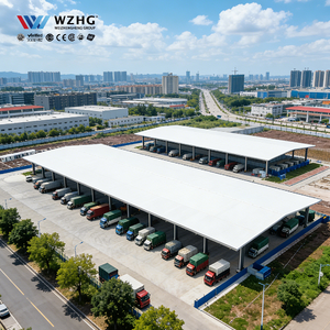 Solution de construction de structure en acier haute résistance pour entrepôts, appartements et ateliers, durée de vie de 50 ans, résistance au vent élevée - Product Image 1