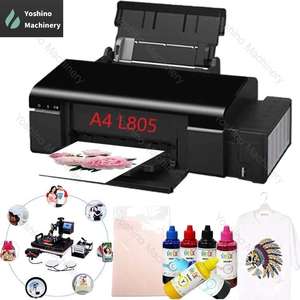 Imprimante Jet d'Encre <span class=keywords><strong>WiFi</strong></span> <span class=keywords><strong>EPSON</strong></span> L805 Six Couleurs pour Cartes d'Identité PVC, Transfert par Sublimation UV sur Bureau A4 - Product Image 2