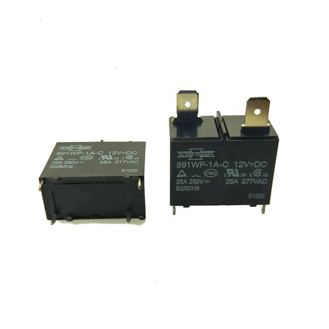 891WP-1A-C 12VDC Power Relay 12v 4 Pin for Water Heater air Conditioner