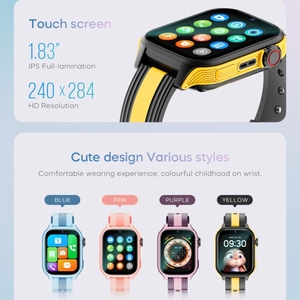 2024 New Arrival Lemfo K36 1.83 Inch Ipx7 Trẻ Em Thể Thao Thông Minh Xem Video Cuộc <span class=keywords><strong>G</strong></span>ọi GPS Wifi Theo Dõi 4G Trẻ Em Aandroid Smartwatch - Product Image 2