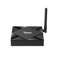 Tanix TX6S caja de TV inteligente Android 10 4GB de RAM 32GB 64GB Allwinner H616 Quad Core Android 10,0 TV Box H.265 4K reproductor de medios 2GB 8GB