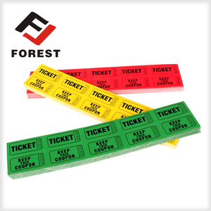 In Ấn Tùy Chỉnh Thừa Nhận Một Vé Trong Bữa Tiệc, Vé Cuộn In Ấn - Product Image 4