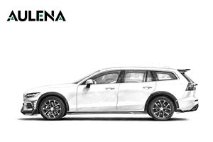 Aulena Kit Carbone Sec : Diffuseur Arrière, Jupes Latérales, Enjoliveurs de Roues, Canards Avant, Prises d'Air Avant, Lame Avant et Spoiler pour <span class=keywords><strong>Volvo</strong></span> <span class=keywords><strong>V60</strong></span> - Product Image 5