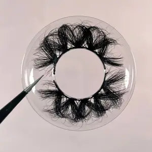 المنك 3D رمش صندوق رمش مخصص تسمية خاصة 25 مللي متر رموش سيبيرية بالمنك Lashes3d الجملة بائع