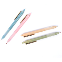 Golden Hook Energel Click Stylos à gel Stylos en plastique à poignée souple avec encre bleue et rouge Largeur d'écriture de 0.5mm Directement de l'usine de stylos à gel