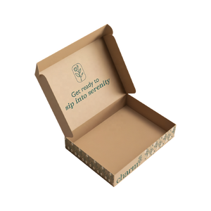 صناديق بريدية مصنوعة من الكرتون المموج عالي الجودة، مصنوعة من مواد معاد تدويرها صديقة للبيئة، لتغليف الملابس والأحذية والجوارب. - Product Image 2