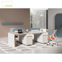 Matériaux écologiques, bureau de travail modulaire ouvert moderne, design de mobilier de bureau, bureau de travail pour espace de bureau