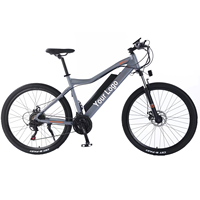 Vélo de montagne électrique 27,5 pouces 21 vitesses 48V 36V13AH 350W Batterie au lithium intégrée Sport City MTB Écran LCD